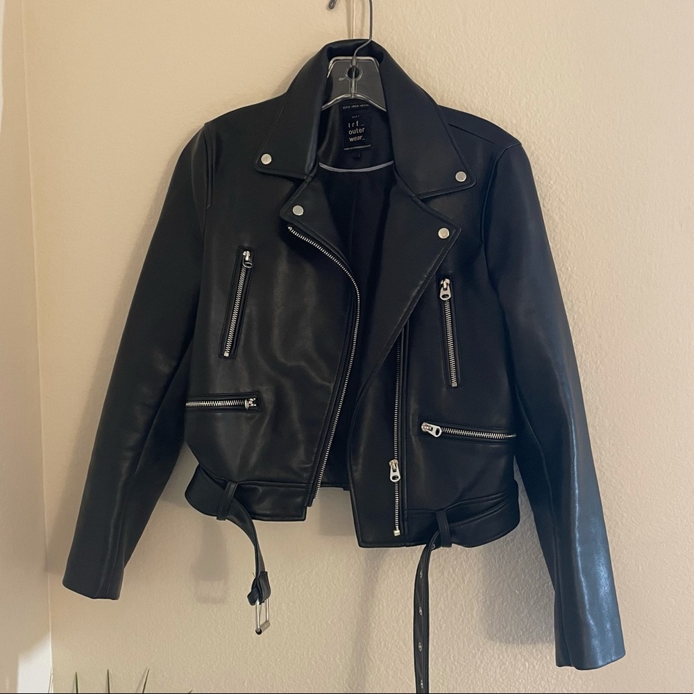 Leather jacket
